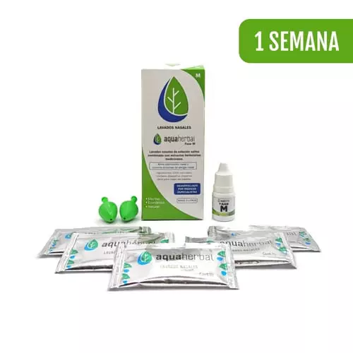 Lavado Nasal  Fase A (1 Semana) – Aquaherbal – Remedios herbolarios